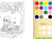 Gioco Libro da colorare accogliente per bambini in linea