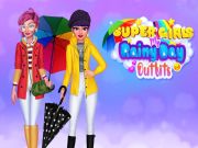 Gioco Super Girls My Rainy Day Outfit in linea
