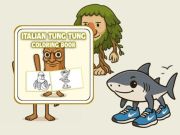 Gioco Libro da colorare di tung tung sahur in linea
