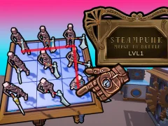 Gioco Steampunk Merge To Battle in linea