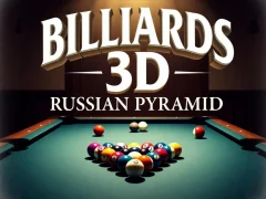 Gioco Billiards 3D Russian Pyramid in linea