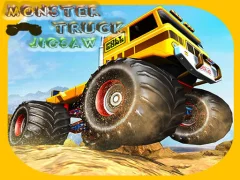 Gioco Monster Trucks Jigsaw in linea