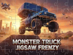 Gioco Monster Truck Jigsaw Frenzy in linea
