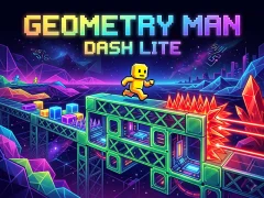 Gioco Geometry Man Dash Lite in linea