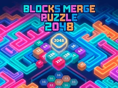 Gioco Blocks Merge Puzzle 2048 in linea