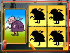 Gioco Shadow Match Halloween in linea
