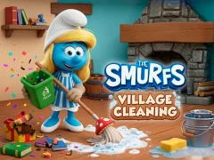 Gioco The Smurfs Village Cleaning in linea
