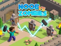 Gioco Noob vs Zombies in linea