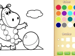 Gioco Baby Farm Animals Coloring Book for Kids in linea