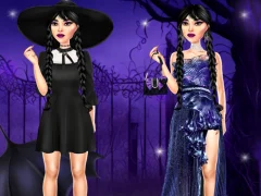Gioco Wednesday Dark Academia in linea