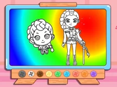 Gioco Coloring Book: Kpop Rumi in linea