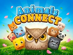 Gioco Animals Connect in linea