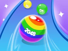 Gioco 2048 Run Gorgeous Balls in linea