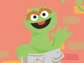 Gioco 123 Sesame Street: Oscar's Trash Launch in linea