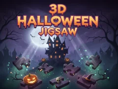 Gioco 3D Halloween Jigsaw in linea