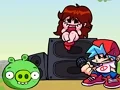 Gioco Friday Night Funkin' vs PIG from Angry Birds in linea