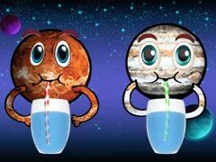 Gioco Mars v Jupiter in linea