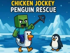 Gioco Chicken Jockey: Penguin Rescue in linea