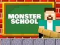 Gioco Monster School: Roller Coaster & Parkour in linea