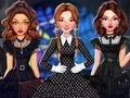 Gioco Celebrity Wednesday Addams Style in linea