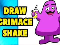 Gioco Grimace Shake: Draw and Erase in linea