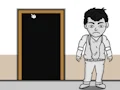Gioco White Stylish Boy Hungry Escape in linea