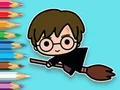 Gioco Coloring Book: Flying Potter in linea