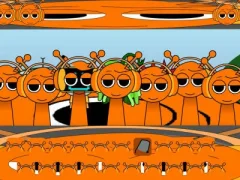 Gioco Sprunki Retake: Oren Virus in linea