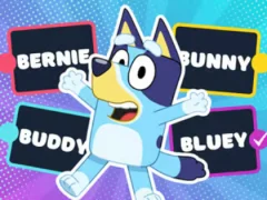 Gioco Kids Quiz: Bluey Super Fan Quiz in linea