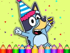 Gioco Coloring Book: Bluey's Birthday in linea