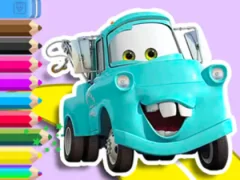 Gioco Coloring Book: Mater Cars in linea