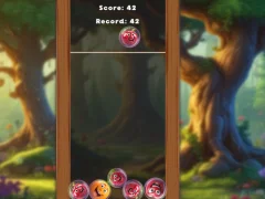 Gioco Match Fruits In Bubbles! in linea