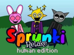 Gioco Sprunki Retake: Human Edition in linea