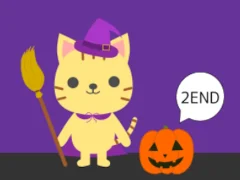 Gioco Cat and Halloween Escape in linea