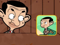 Gioco Mr Bean Solve Puzzle in linea