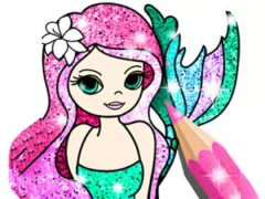 Gioco Coloring Book: Little Mermaid in linea