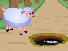 Gioco Help Fallen Down Sheep Baby in linea