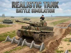 Gioco Realistic Tank Battle Simulation in linea