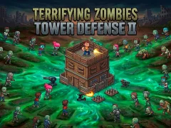 Gioco Terrifying Zombies Tower Defense II in linea
