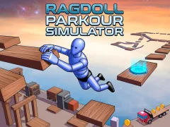 Gioco Ragdoll Parkour Simulator in linea