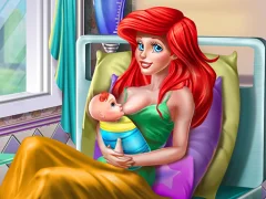 Gioco Princess Mermaid Mommy Birth in linea
