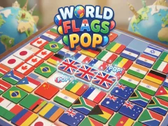 Gioco World Flags Pop in linea