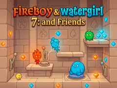 Gioco Fireboy & Watergirl 7: and Friends in linea