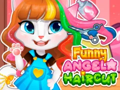 Gioco Funny Angela Haircut in linea