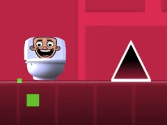 Gioco Geometry Dash Skibidi Toilet in linea
