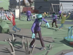 Gioco City Apocalypse 3D Of Zombie Crowd in linea