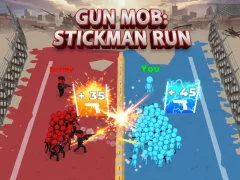 Gioco Gun Mob: Stickman Run in linea