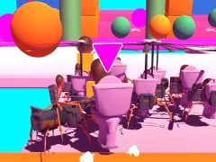 Gioco Fall Skibidi Toilet in linea