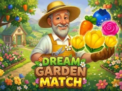 Gioco Match Dream Garden in linea