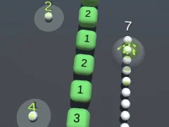 Gioco Snake 3D Block in linea